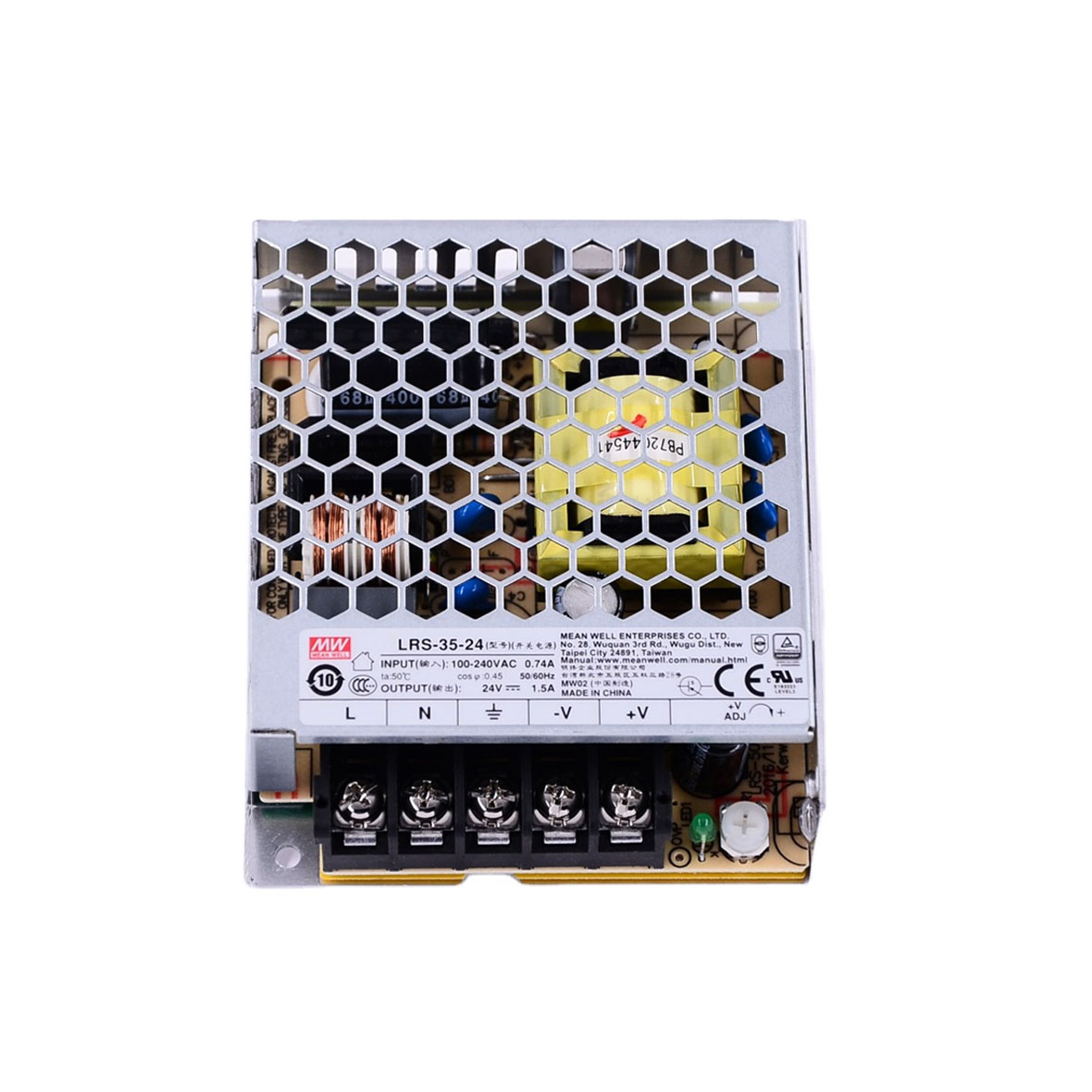 MEAN WELL original LRS-100-48 48V 2.3A meanwell LRS-100 48V 110.4W Single  Output Switching Power Supply